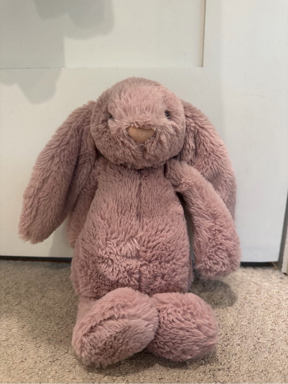 RARE!! Jellycat Bashful rosa luxe bunny medium!